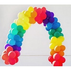Balloon Rainbow Arch